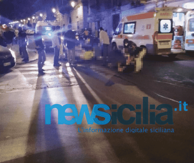 Incidente mortale a Catania: muoiono due giovani in uno scontro fra auto e moto