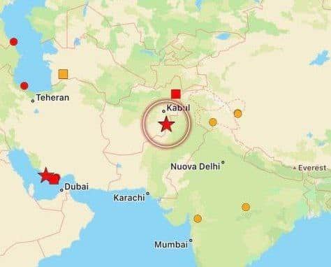 Terremoto magnitudo 6.2, 255 morti e 150 feriti confermati: colpite le province afghane sudorientali