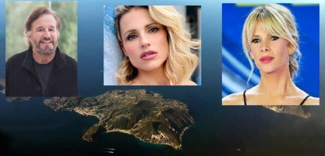 Vip in Sicilia, da Michelle Hunziker a Christian De Sica e la Marcuzzi in vacanza nell’Isola del Sole