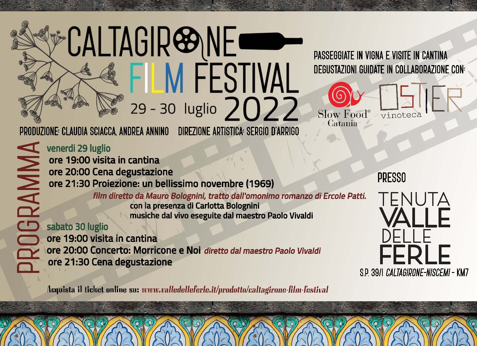 Seconda edizione del Caltagirone Film Festival