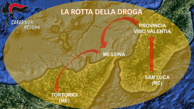 Operazione antidroga, 18 arresti a Messina: stupefacente “a domicilio” dalla Calabria alla Sicilia – FOTO e VIDEO