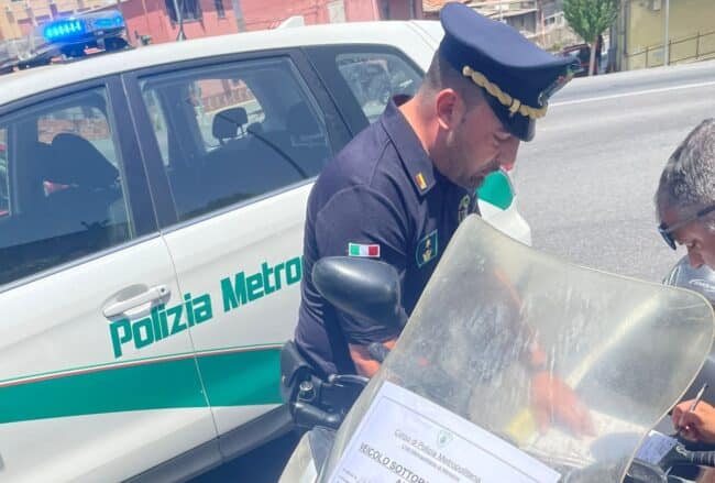 Posti di blocco nella zona sud di Messina