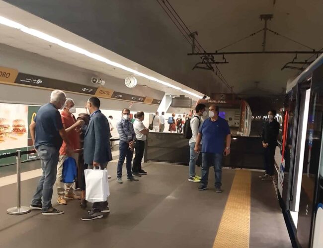 Metropolitana di Catania, inaugurazione del secondo dei nuovi 10 treni di ultima generazione – FOTO