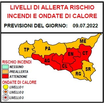 Allerta incendi