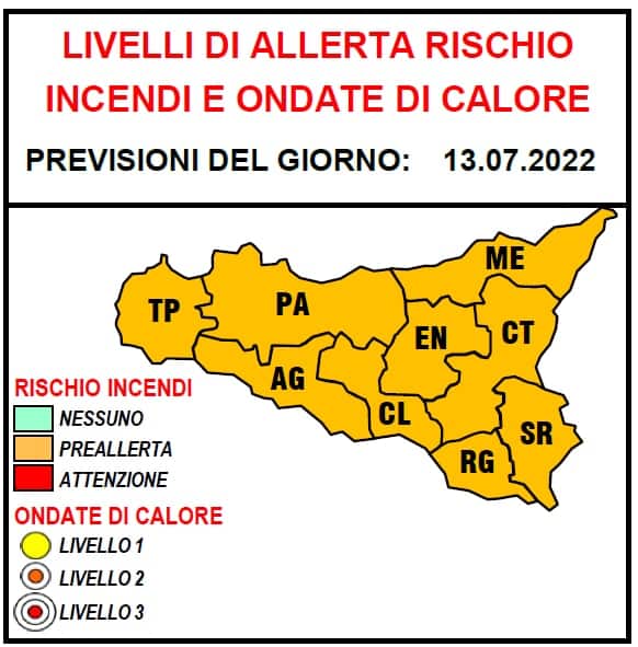 Allerta incendi