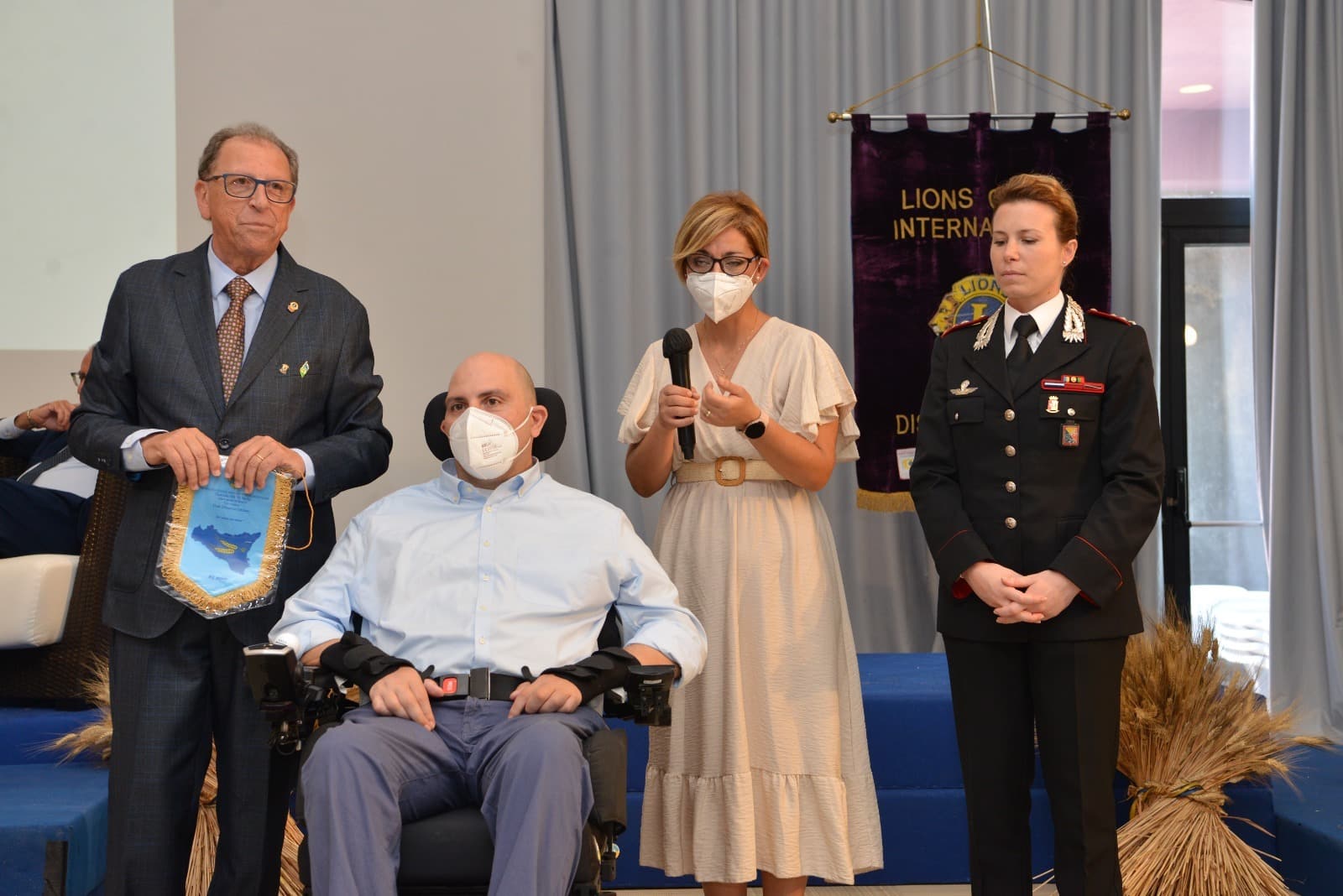 Lions Sicilia, apertura ufficiale dell’anno sociale distrettuale: in piano tante iniziative per non vedenti e disabili