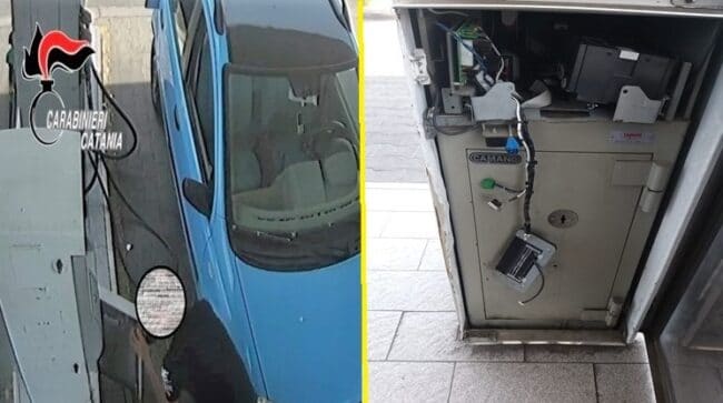 Scassa la colonnina di un rifornimento, incastrato dalle telecamere: arrestato 44enne catanese
