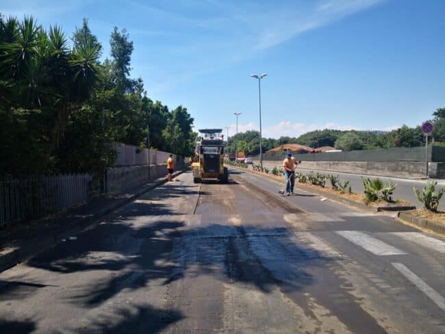 Acireale, al via i lavori su via Lazzaretto. Domani interventi in via delle Terme