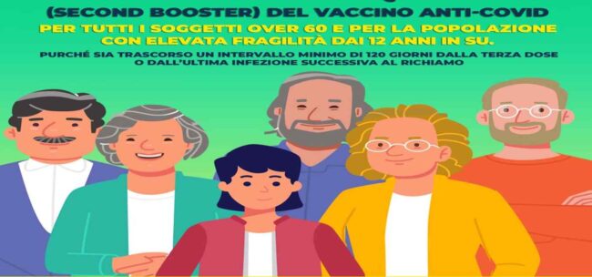 Sicilia, dal 13 luglio è possibile ricevere la quarta dose del vaccino anti-Covid