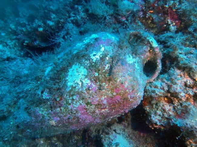 Ritrovamenti in mare, segnalati reperti: un’anfora e tracce di un relitto sui fondali di Linosa e Pozzallo