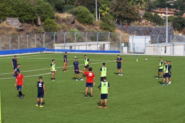 Catania SSD: volontà e impegno questo pomeriggio a Ragalna. Laneri, squadra ancora da completare