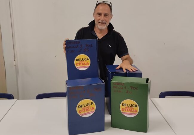 Politiche 2022, Cateno De Luca: “Primi a depositare le liste”