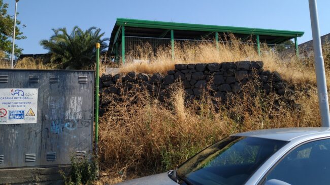 Troppe sterpaglie nell’Isola ecologica in via Cesare Beccaria, si moltiplicano segnalazioni e proteste – FOTO