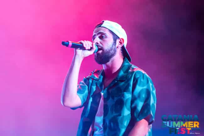 “Catania on fire” per il concerto di Frah Quintale a Villa Bellini