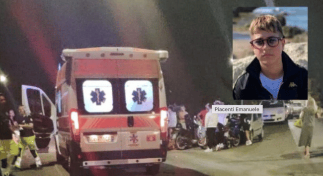 Incidente in via Torregrossa, morto il 15enne Emanuele Piacenti