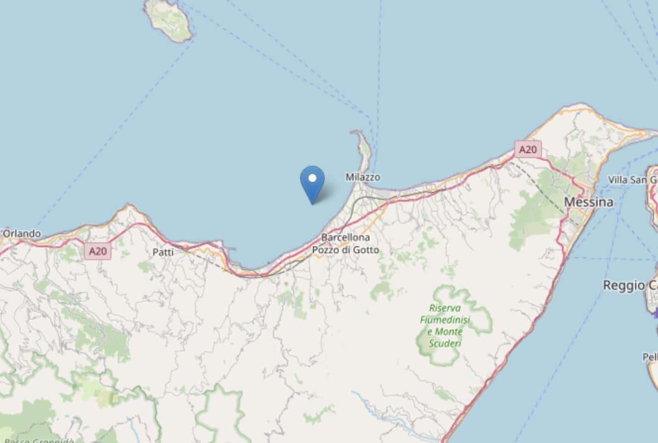 Continua lo sciame sismico in Sicilia: nuovo terremoto nella notte nel Messinese