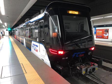 Metro Catania, in servizio “Carmela”: è il terzo dei 10 nuovi treni di ultima generazione