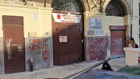 Ennesimo atto intimidatorio contro Cgil Palermo, Ridulfo: “C’è una regìa, mandanti e ignoti esecutori”