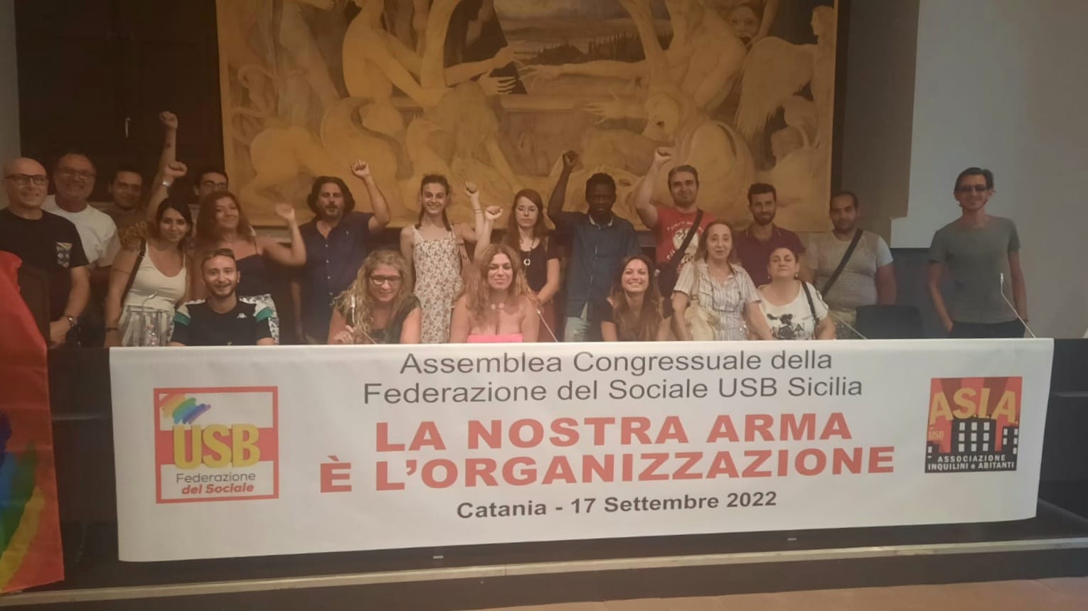 A Catania il primo congresso regionale della Federazione Del Sociale USB