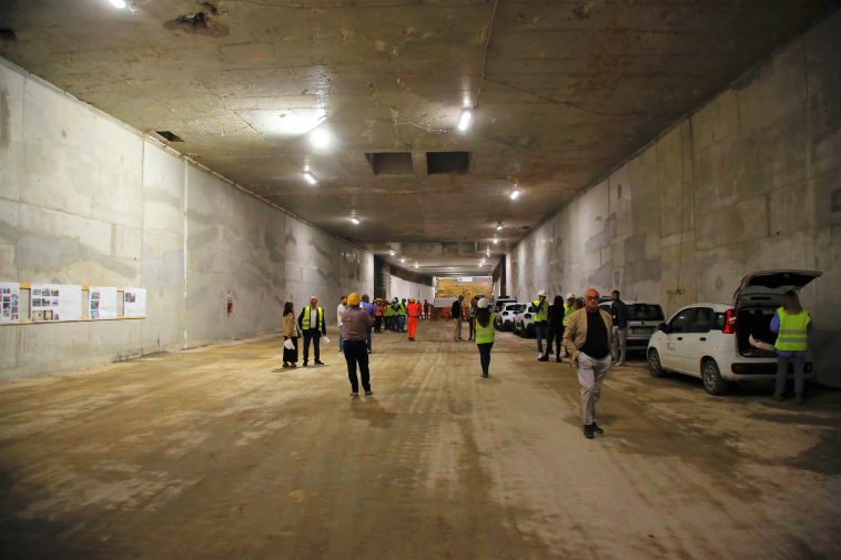 Palermo, completato lo scavo per la stazione Politeama