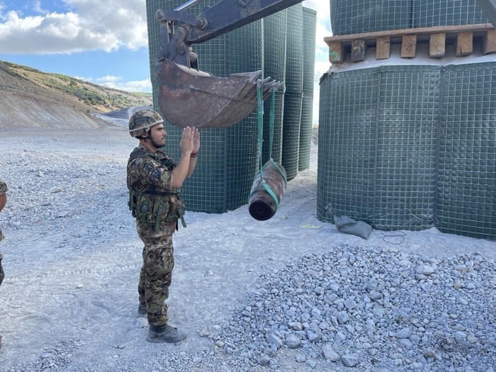Fatta brillare la bomba della seconda guerra mondiale ritrovata in discarica a Palermo