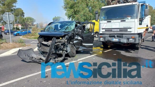 Grave incidente sulla Orientale Sicula 114: ci sono dei feriti – FOTO