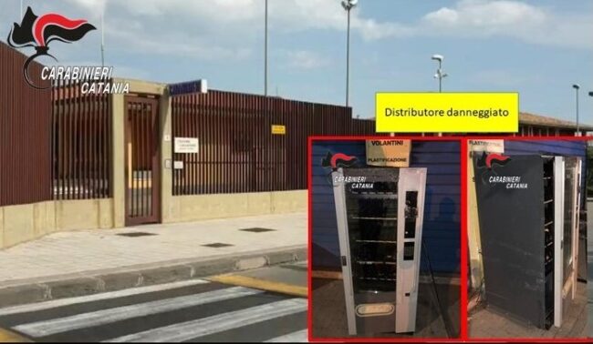 Inseguimento a San Giovanni La Punta, 20enne di Mascalucia aveva scassinato distributore di marijuana legale