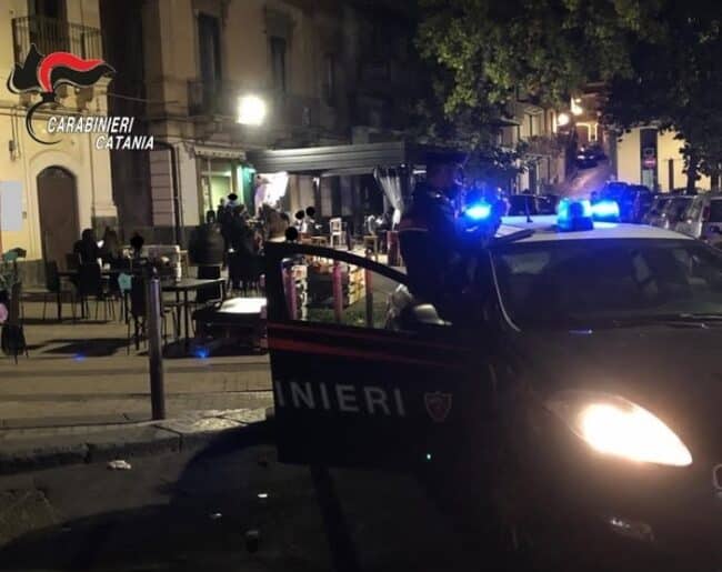 Servizi di controllo “movida” e aree urbane nel catanese, effettuate sanzioni e sequestri