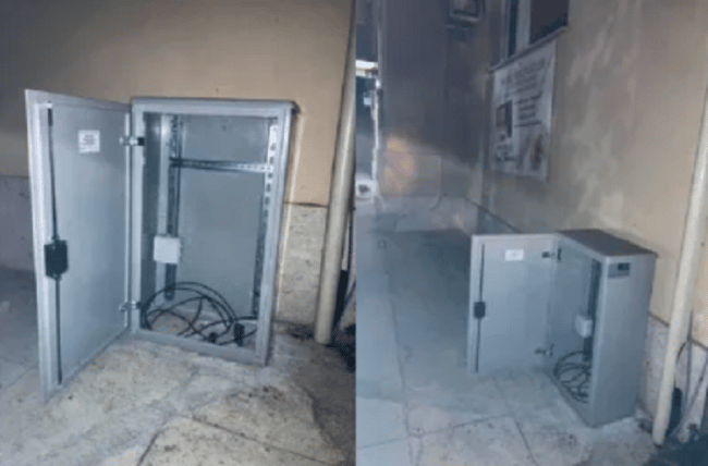 Ladri in azione in piazza Puglisi, rubato e vandalizzato l’impianto di videosorveglianza