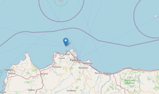Sicilia, registrate quattro scosse di terremoto