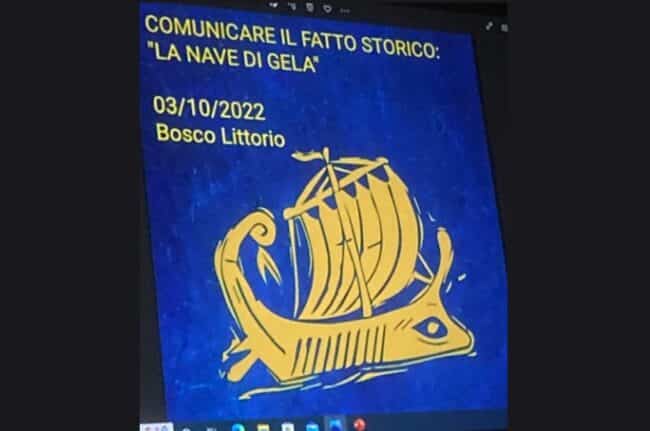 Comunicare il fatto storico, “La nave arcaica di Gela”: laboratorio di futuro promosso dall’UCSI