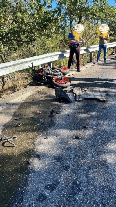 Incidente stradale Linguaglossa