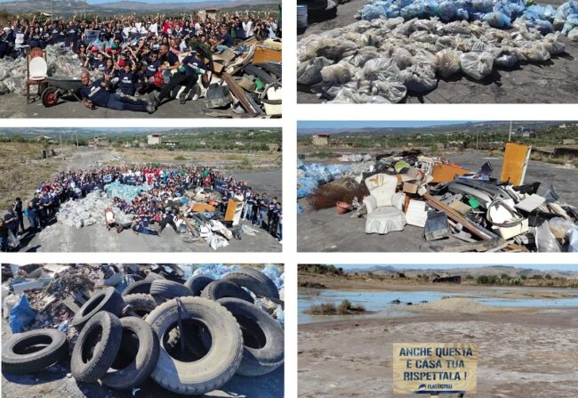 Grande obiettivo raggiunto dall’associazione Plastic Free: rimossi 165mila chilogrammi di plastica e rifiuti