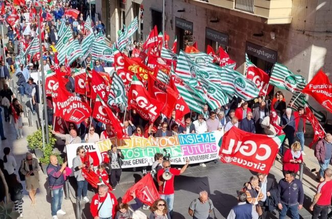 Vertenza Lukoil, promosso corteo a sostegno dell’area industriale di Priolo