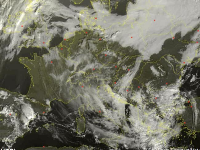 Sicilia “raffreddata” dall’aria dei Balcani: temperature in calo di 7-8 °C nel fine settimana