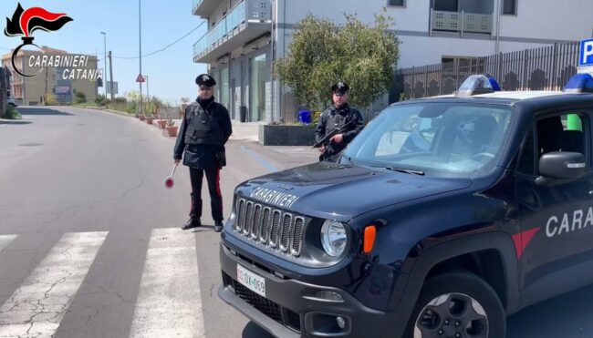 Controlli alla circolazione stradale nel Catanese: due denunce per guida sotto l’influenza di alcool e sostanze stupefacenti  