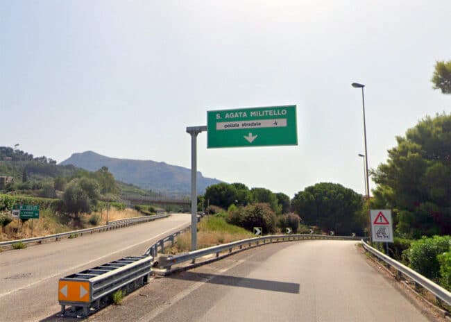 A20 chiusa oggi in direzione Palermo