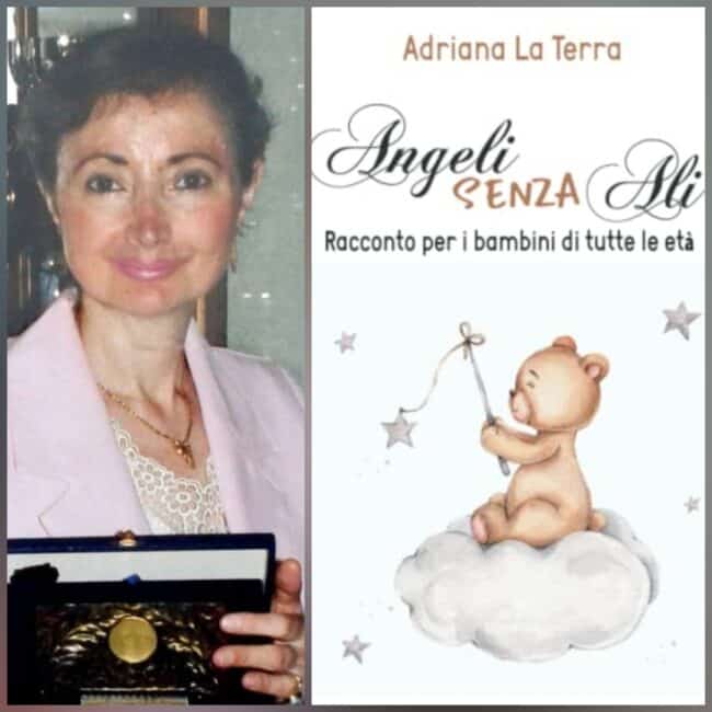 Alla libreria Mondandori la scrittrice Adriana La Terra presenta il suo nuovo libro “Angeli senza ali racconto per bambini di tutte le età”