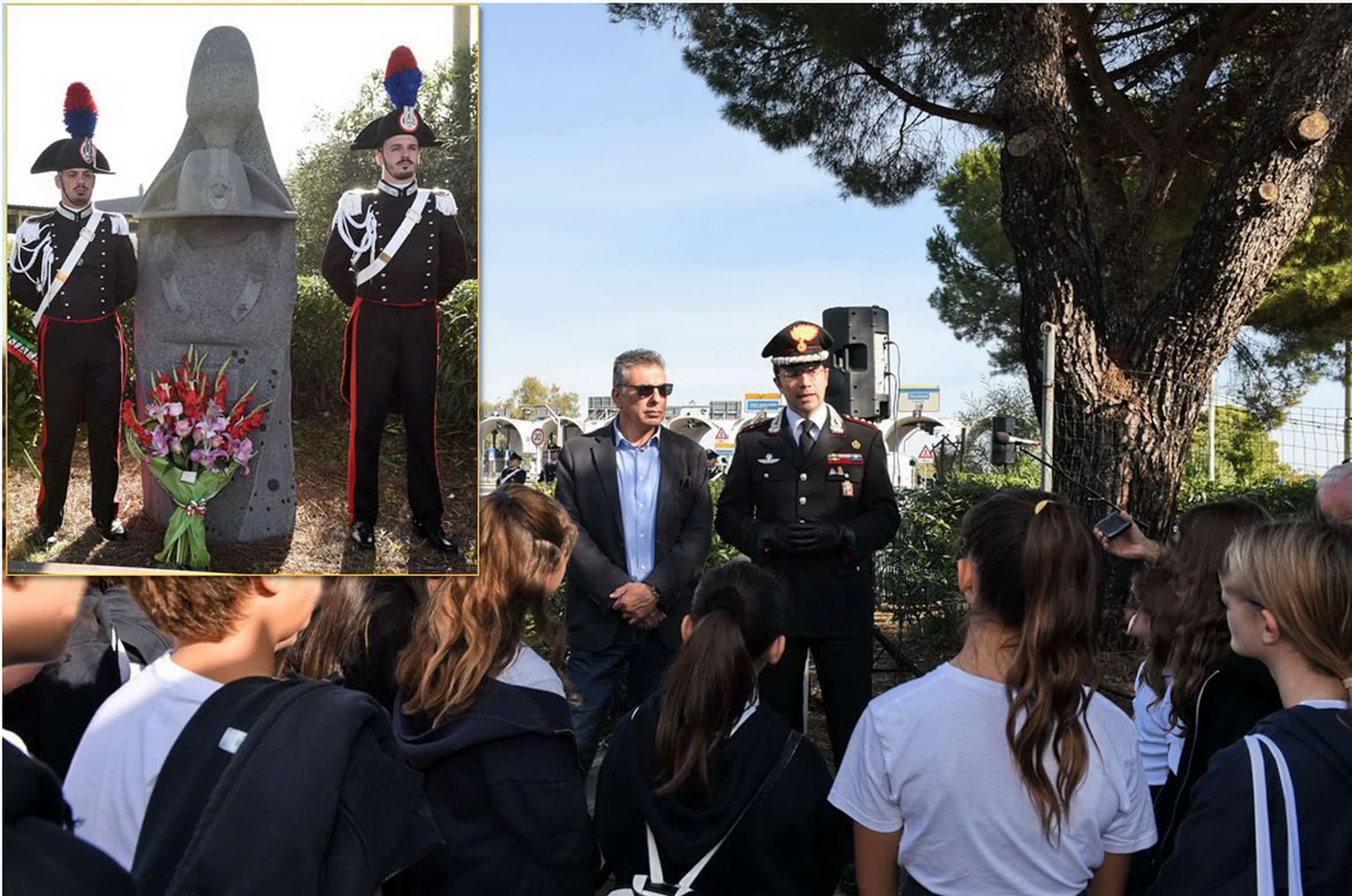 Commemorazione del 43esimo anniversario dell’eccidio dei tre carabinieri a San Gregorio di Catania