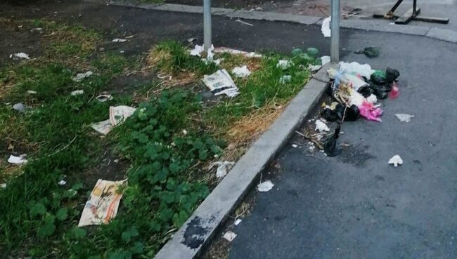 Quartiere Borgo-Sanzio di Catania, situazione di degrado e incuria in via Quieta