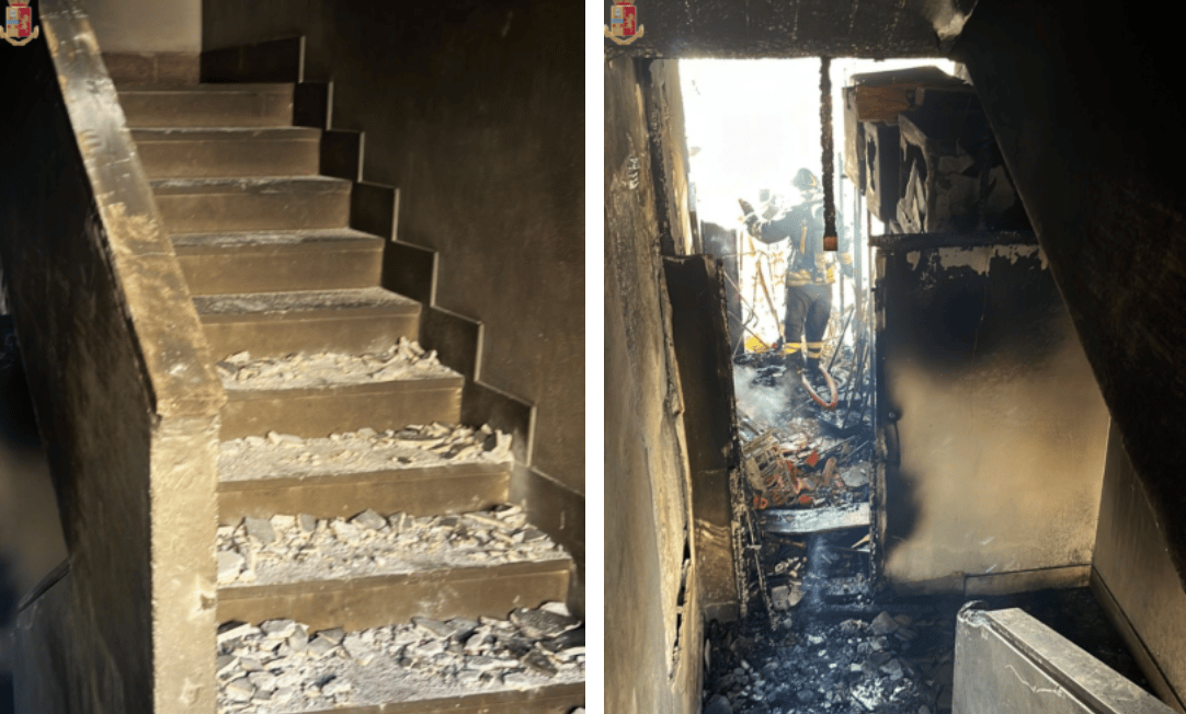 Incendio in un palazzo di Catania, 15 famiglie evacuate: diverse persone in ospedale