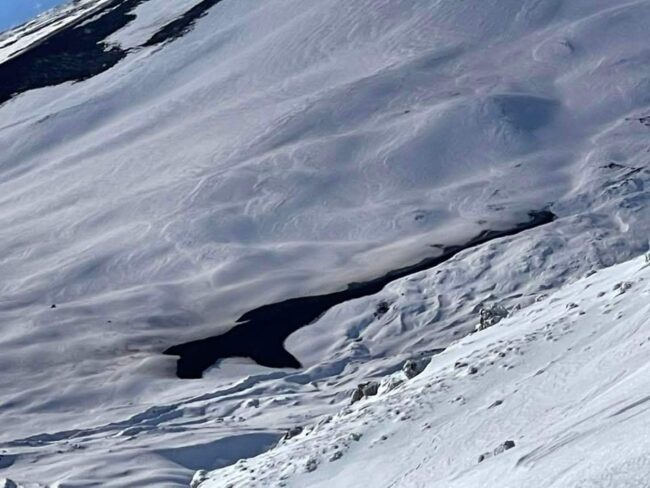 Etna, la piccola bocca effusiva non è più in attività
