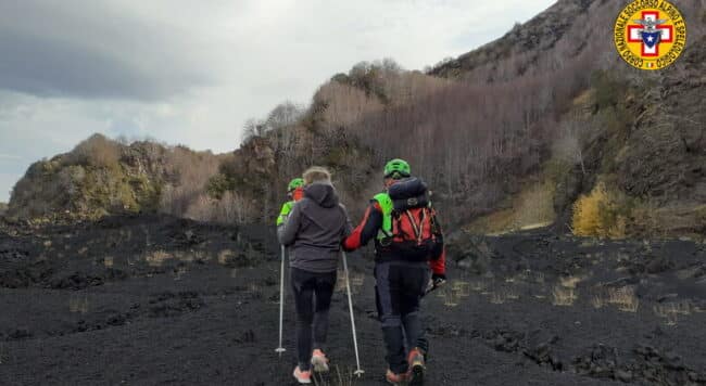 È stata ritrovata la turista dispersa sull’Etna: era nella Valle del Bove