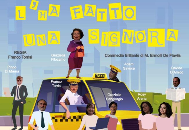 Debutto all’Ambasciatori del Teatro Stabile Gravina con la commedia brillante: “L’ha fatto una signora”