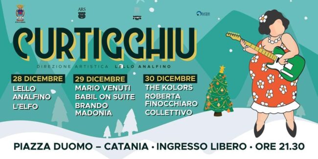 Catania, da mercoledì sera in piazza Duomo si comincia con gli eventi di fine anno
