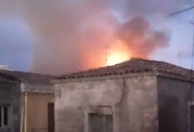 Esplosione in una palazzina di Aci Catena