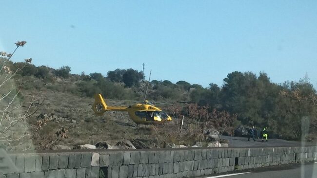 Incidente mortale nel Catanese