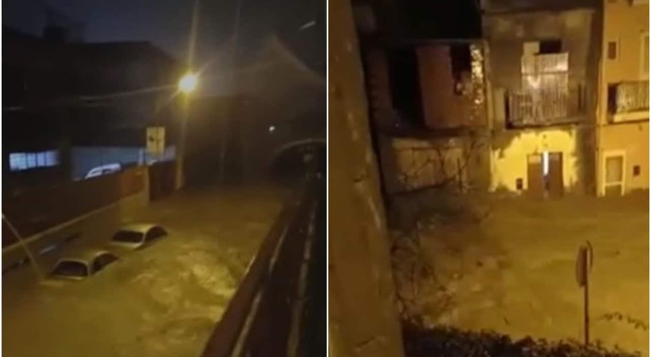 Messina devastata dal maltempo: case allagate, tombini saltati, auto sommerse e persone intrappolate