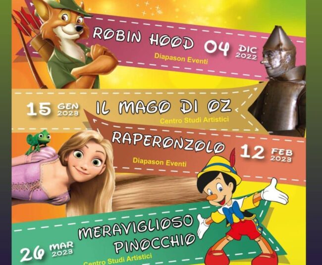 Debutto all’Ambasciatori della stagione teatrale Baby a cura dell‘Associazione Culturale “Ridi Che Ti Passa”