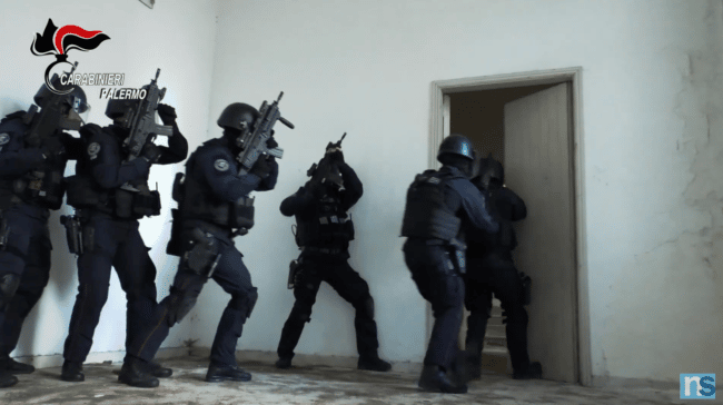 Mafia, a Palermo 9 fermi di indiziato di delitto – VIDEO